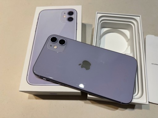 Zdjęcie oferty: Telefon iPhone 11 64GB fioletowy - MWLX2PM/A