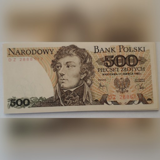 Zdjęcie oferty: banknot --- 500 zł.