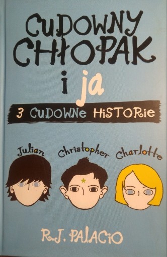 Zdjęcie oferty: "Cudowny chłopak i ja." R. J. Palacio