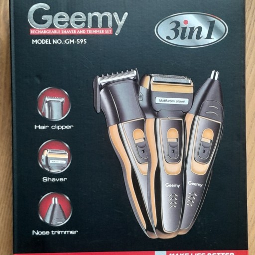 Zdjęcie oferty: 3in1 Maszynka Golarka Trymer 