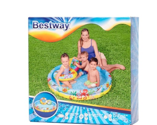 Zdjęcie oferty: BESTWAY 51124 BASEN PIŁKA KÓŁKO BRODZIK 122CM