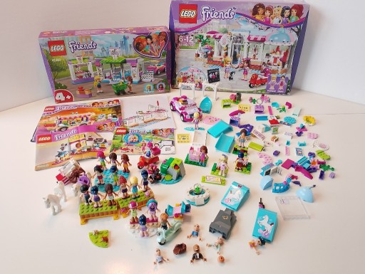 Zdjęcie oferty: LEGO Friends mix elementów i 21 minifigurek 