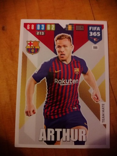 Zdjęcie oferty: karty panini fifa 365 2020 Arthur