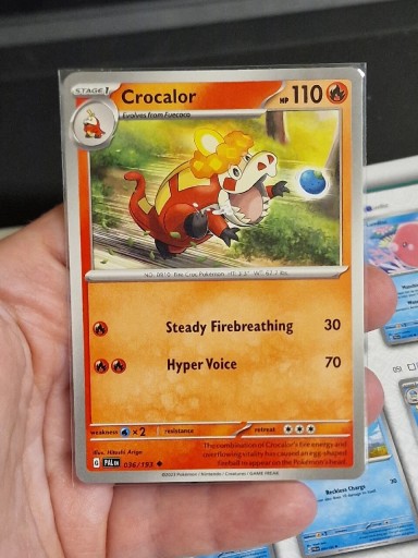 Zdjęcie oferty: Karta pokemon Crocalor (PAL 036) Paldea Evolved 