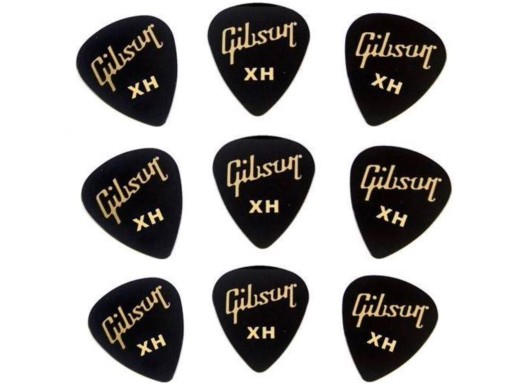Zdjęcie oferty: 9 x Kostka gitarowa Gibson Extra Heavy