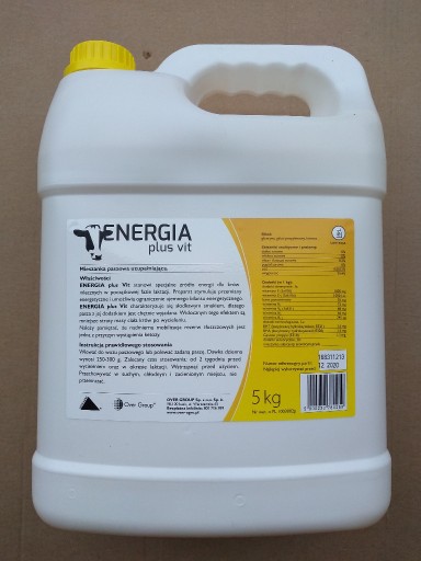 Zdjęcie oferty: Energia+Vit Karton 4x 5litrów Ketoza Energia