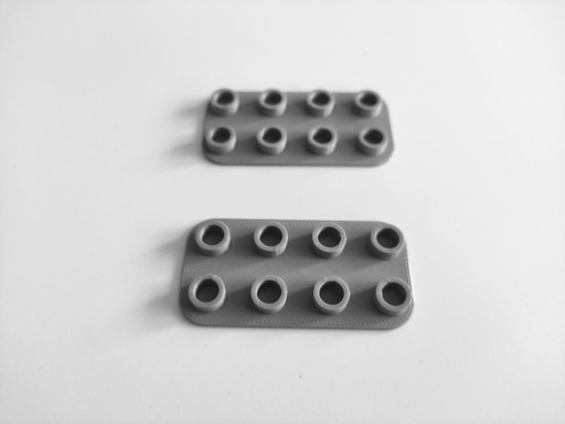 Zdjęcie oferty: Łączniki torów 2szt. kompatybilne z Lego Duplo