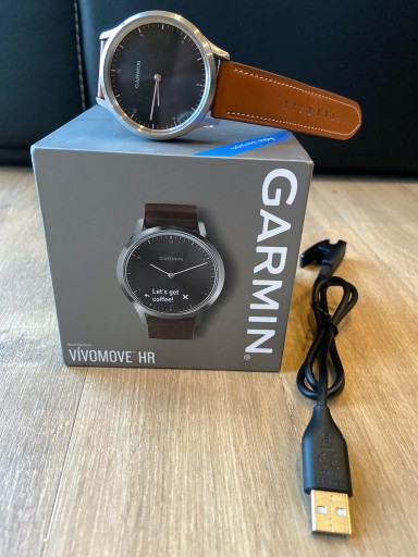 Zdjęcie oferty: Garmin Vivomove HR Premium - srebrna koperta