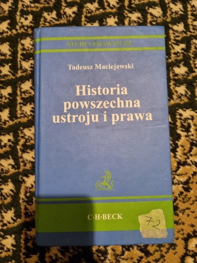 Zdjęcie oferty: Historia powszechna ustroju i prawa