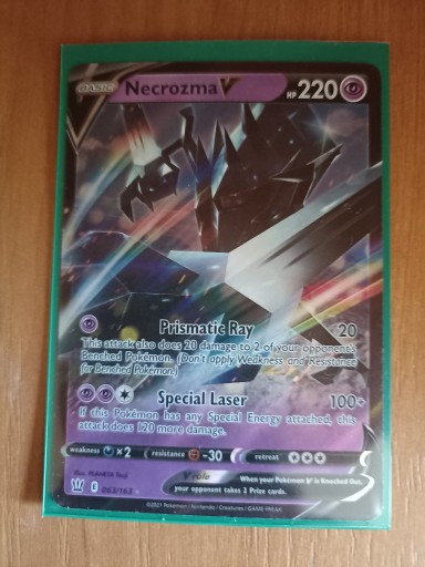 Zdjęcie oferty: Necrozma V - 63/163 - Ultra Rare - Battle Styles