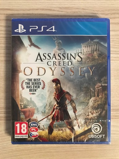Zdjęcie oferty: Assassin's Creed Odyssey PL Okładka PS4 FOLIA