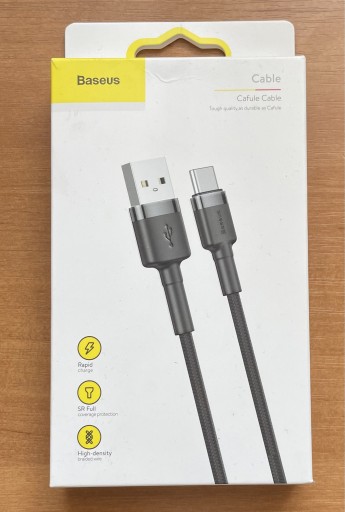 Zdjęcie oferty: Kabel USB C Baseus rapid charge 2 metry