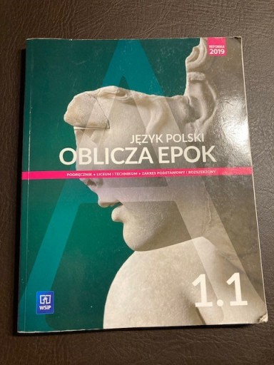 Zdjęcie oferty: Oblicza epok 1.1 - język polski - podręcznik