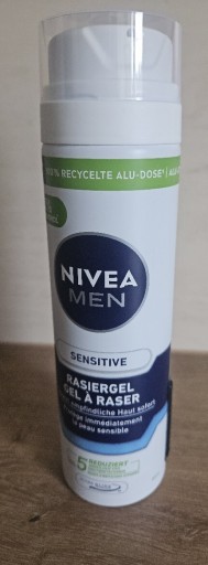 Zdjęcie oferty: Nivea Men Sensitive 200 ml łagodzący żel do golen.