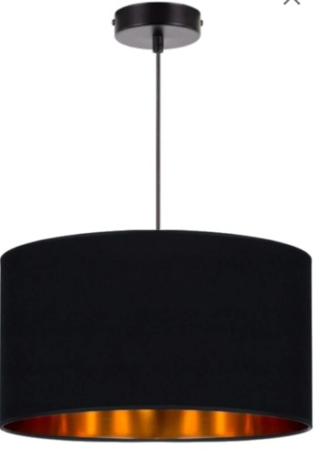 Zdjęcie oferty: Lampa wisząca z abażurem 40 cm