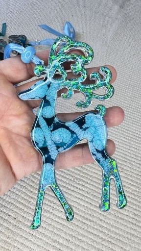 Zdjęcie oferty: ręcznie wykonany zestaw 4 ozdób choinkowych