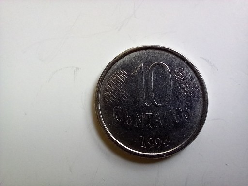 Zdjęcie oferty: BRAZYLIA - 10 centavos 1994 /16/