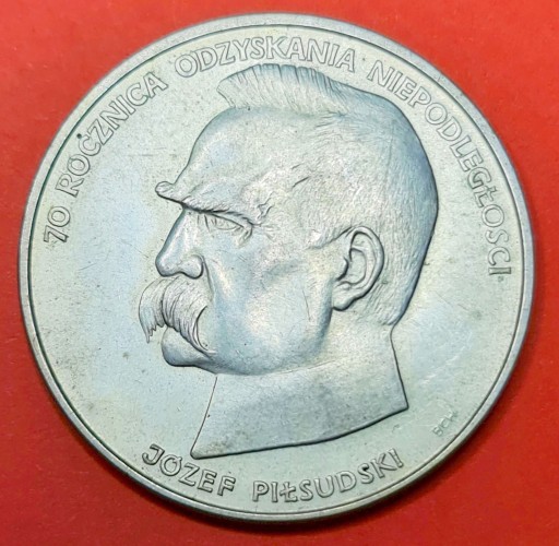 Zdjęcie oferty: Józef Piłsudski 50 000 złotych 1988 Znak Menniczy3