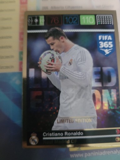 Zdjęcie oferty: Cristiano Ronaldo limited edition fifa 365