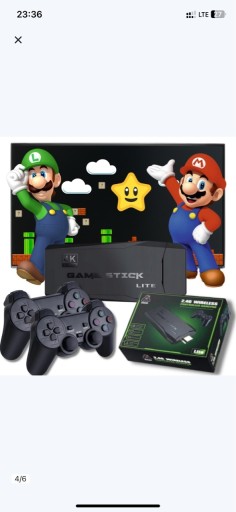 Zdjęcie oferty: KONSOLA Retro HDMI + bezprzewodowe 2 PADY + 20000 gier!