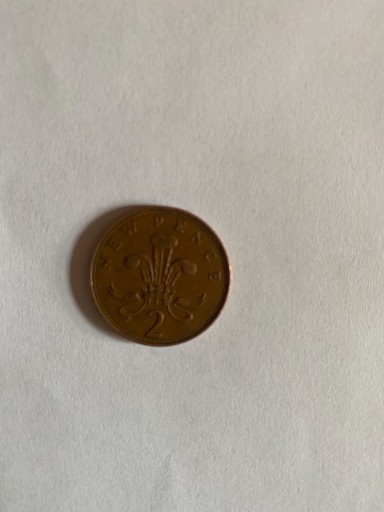 Zdjęcie oferty: Moneta z Królowa Elżbieta II new pence 2 1971r.