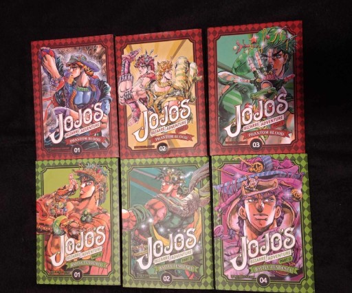 Zdjęcie oferty: Jojos Bizarre Adventure Manga Part 1 i 2