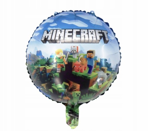 Zdjęcie oferty: Balon foliowy Minecraft 45 cm