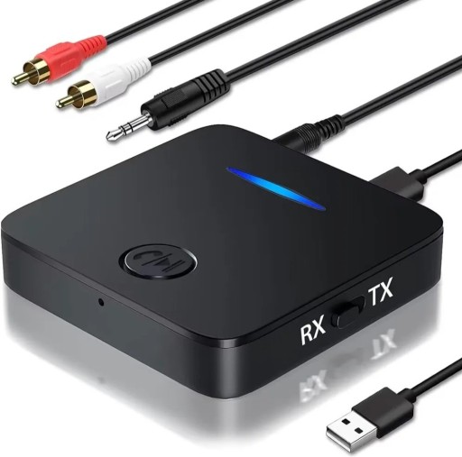 Zdjęcie oferty: Adapter bluetooth 5.0 Nadajnik-Odbiornik 2w1 TX/RX