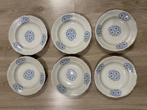 Zdjęcie oferty: Talerze obiadowe 6 szt. porcelana Wałbrzych