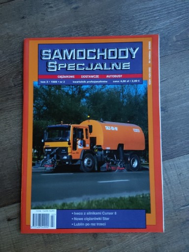 Zdjęcie oferty: SAMOCHODY SPECJALNE-tom3-1999-nr.2