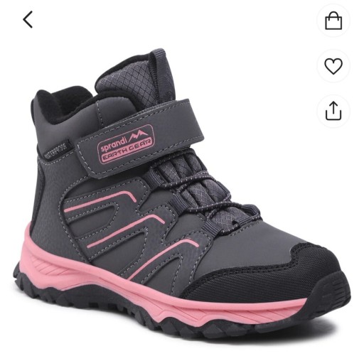 Zdjęcie oferty: Sprandi buty zimowe kozaki trzewiki r. 33