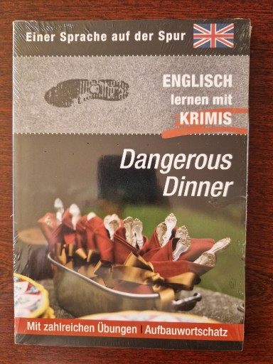 Zdjęcie oferty: Książka kryminał do nauki angielskiego 12 lat "Dangerous Dinner"