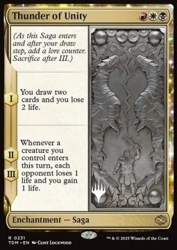 Zdjęcie oferty: Thunder of Unity PROMO