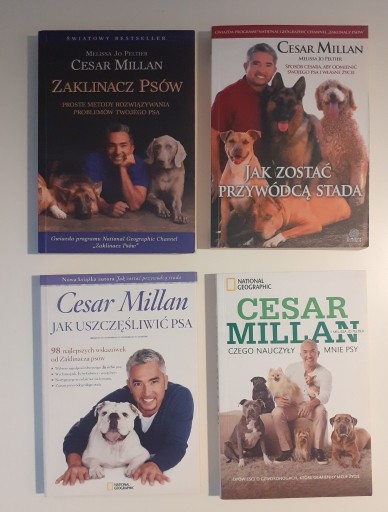 Zdjęcie oferty: Zaklinacz psów Cesar Millan x 4