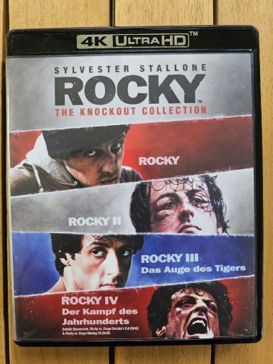 Zdjęcie oferty: Film Rocky the Knockout Collection płyt Blu-ray 4K