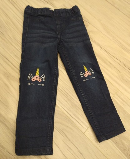Zdjęcie oferty: Jegginsy, jeansy, legginsy, spodnie, r. 98, SINSAY