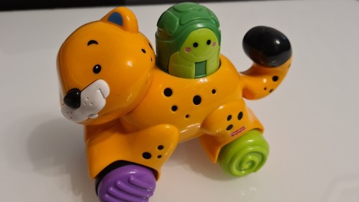 Zdjęcie oferty: Tygrys tygrysek Fisher Price zabawka jeżdżąca