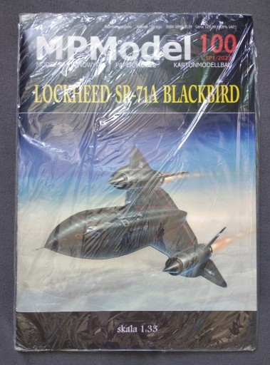 Zdjęcie oferty: Lockheed SR-71A Blackbird MPModel nr 100 1:33