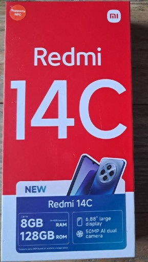 Zdjęcie oferty: Telefon  REDMl  14C 8gb/128gb  zafoliowany 