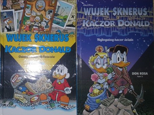 Zdjęcie oferty: Wujek Sknerus Ostatni z Klanu McKwaczów + Najbogatszy Kaczor Świata
