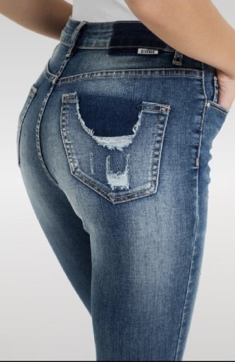 Zdjęcie oferty: DIVERSE S 36 Nowe jeansy rozdarcia, przetarcia