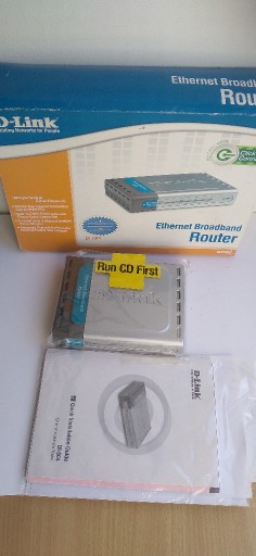 Zdjęcie oferty: Router D-Link Dl-604 1 x WAN, 4 x LAN sprawny