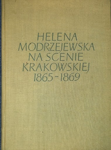 Zdjęcie oferty: Ksiązka album  Helena Modrzejewska .