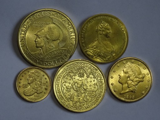 Zdjęcie oferty: Ciekawy mix monet repliki niemagnetyczne-A26