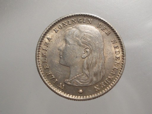 Zdjęcie oferty: HOLANDIA  10 Cents 1893 r.