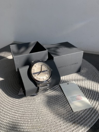 Zdjęcie oferty: Zegarek Armani Exchange męski srebrny