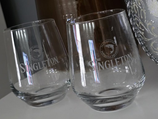 Zdjęcie oferty: Singelton / Sygnowane szklanki do Whisky