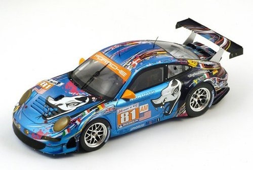 Zdjęcie oferty: Spark Porsche 997 GT3  Le Mans 2011 1/18