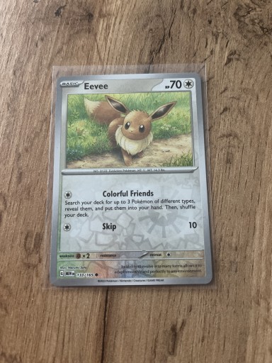 Zdjęcie oferty: Pokémon tcg eevee MEW133