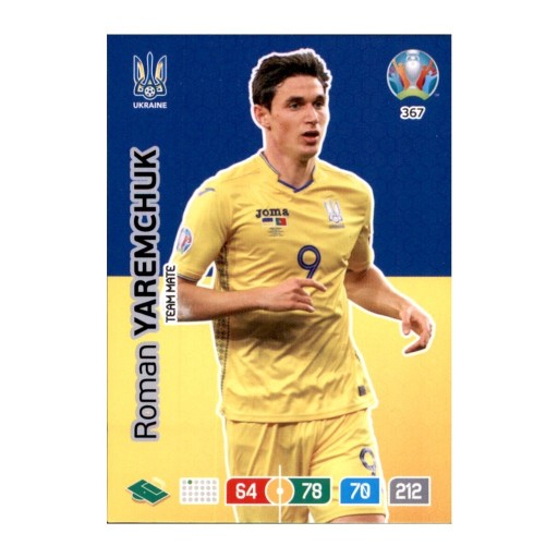 Zdjęcie oferty: UEFA EURO 2020 Team Mate Roman Yaremchuk 367